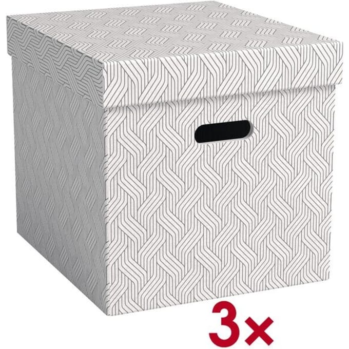 Leitz Opbergdoos VON Wit 29 l (b x h x d) 320 x 315 x 365 mm 3 stuk(s)