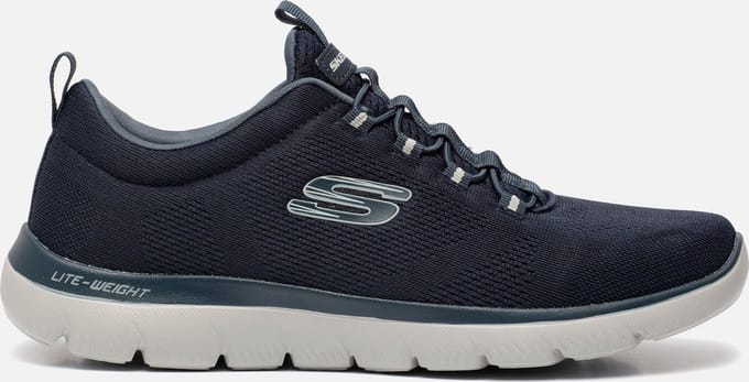 Skechers Skechers Summits Sneakers blauw Textiel