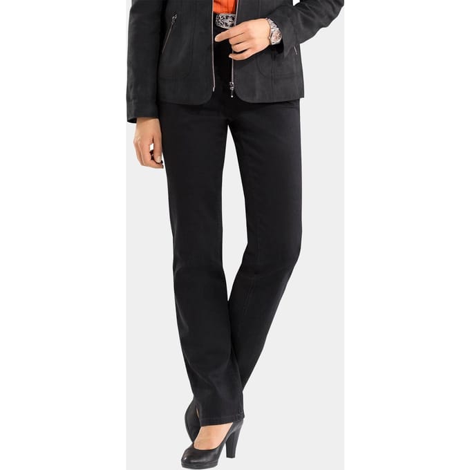 Jeans CARLA - zwart - Gr. 27 van Goldner Fashion