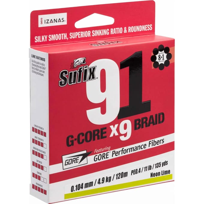Vlecht Sufix 91 Braid 10,4