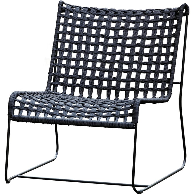 Jan Kurtz - In/Out fauteuil - zwart
