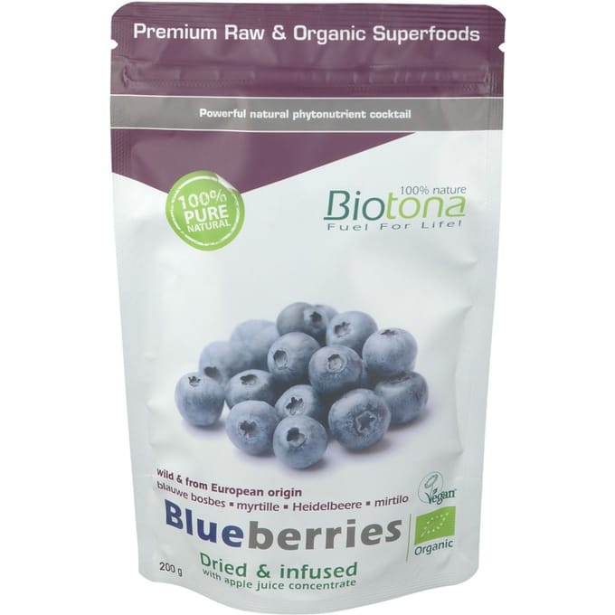 Biotona Blueberry Sap Biologisch 200 gr
