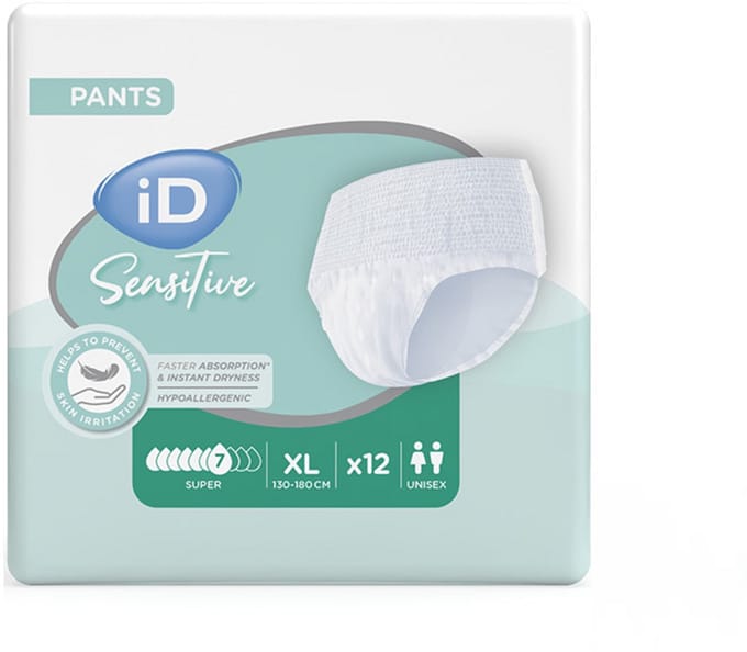 iD Sensitive Pants Super XL - 1 pak van 12 stuks