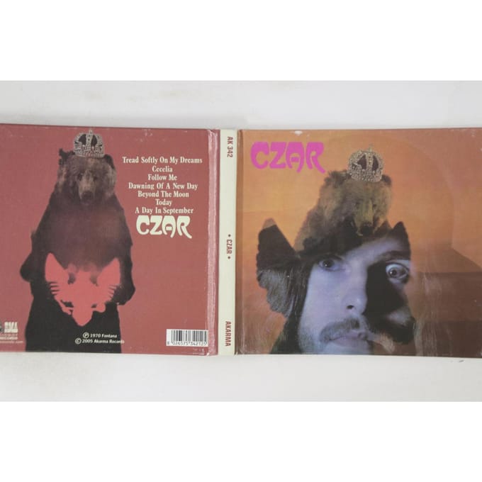 CD CZAR - Czar AK342 AKARMA 2005 Italië Rock Gebruikt black