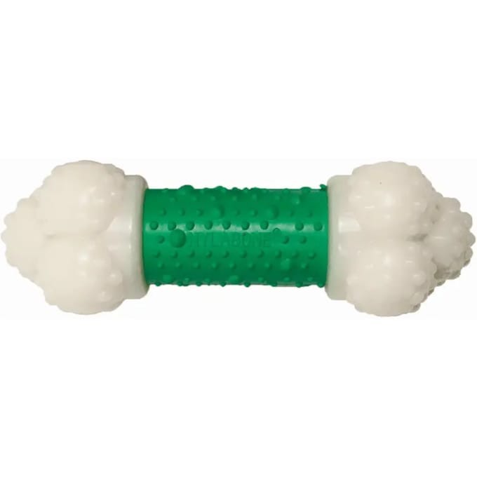 Hondenspeelgoed Nylabone Extreme Chew - Double Action Chew Bacon S