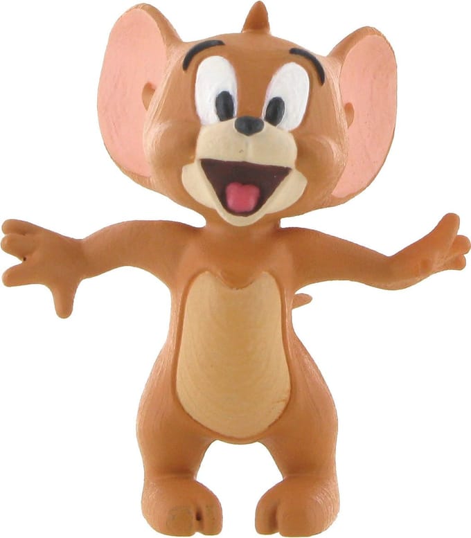 Comansi Speelfiguur Tom & Jerry 'smiling' 6 Cm Bruin