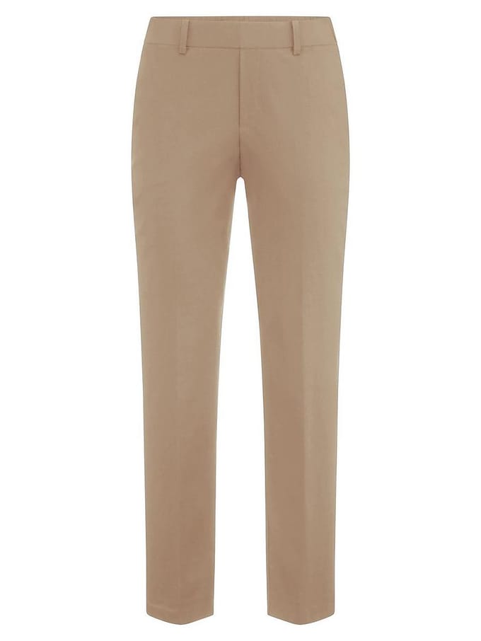 Slim Fit 7/8-broek Van Peter Hahn beige