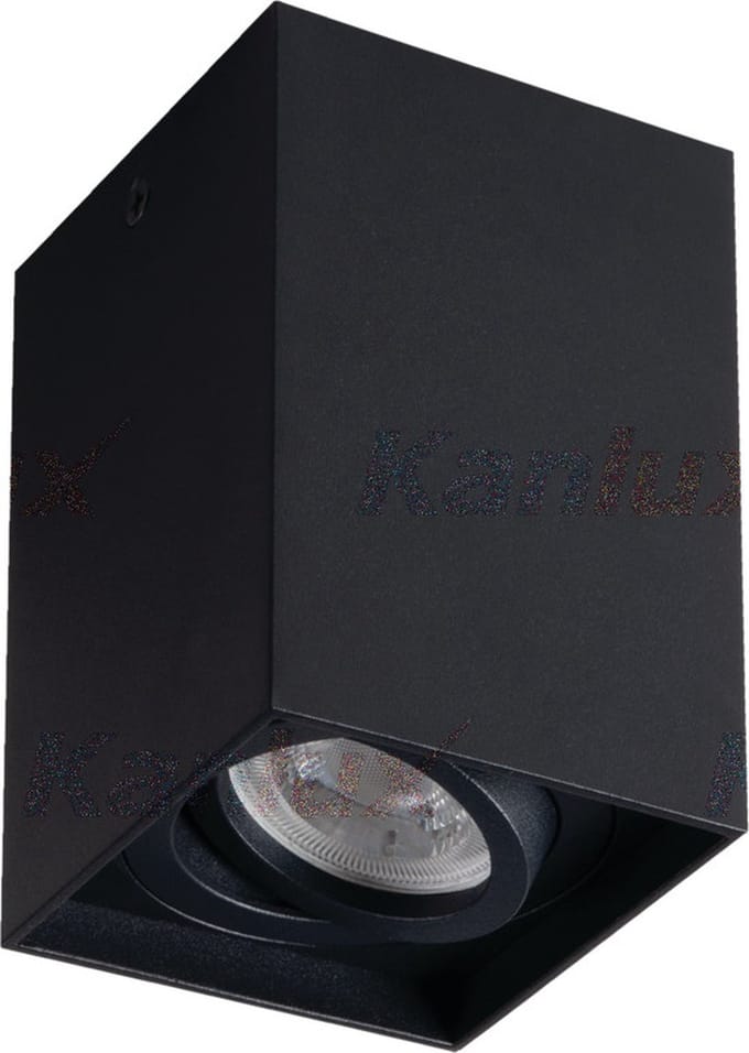 Kanlux GORD XS Opbouwspot Zwart