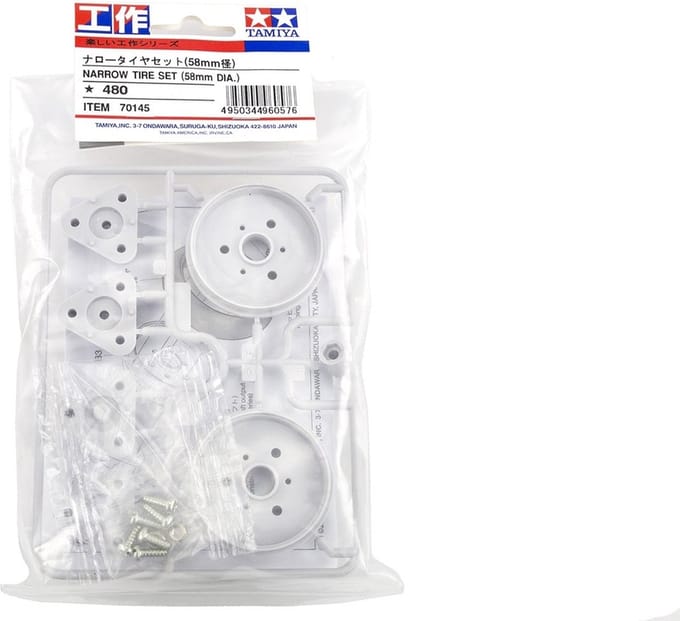 Tamiya 70145 Narrow Tire Set Pololu 63