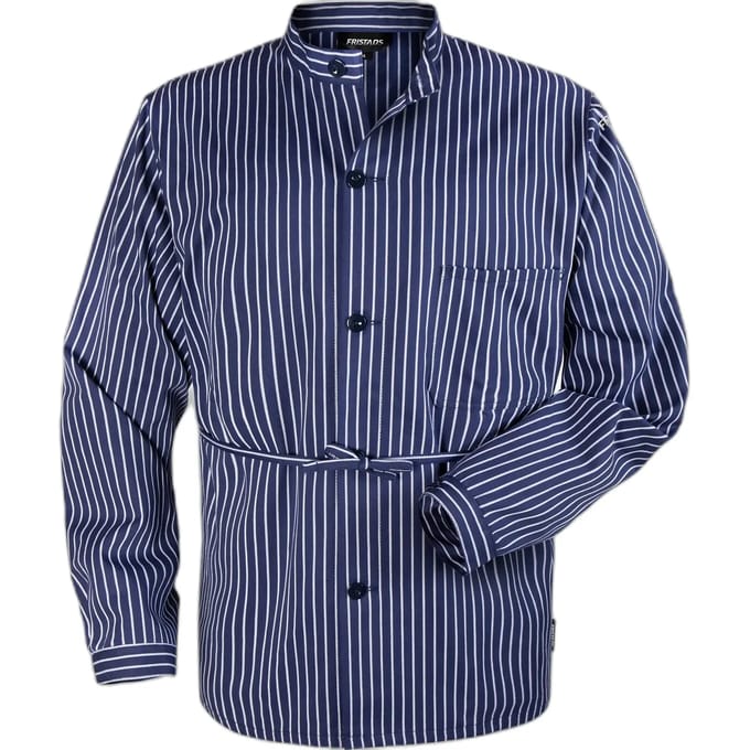 Fristads Katoenen Overhemd 431 Vl - Blauw/Wit - M
