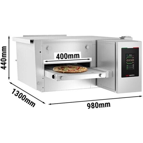 GGM Gastro Elektro Durchlaufofen - 980x1300mm - Touch - Bandbreite: 400mm