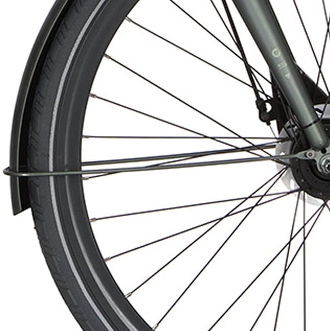 Cortina Spatbordstang voor 28 Speed matt titanic green