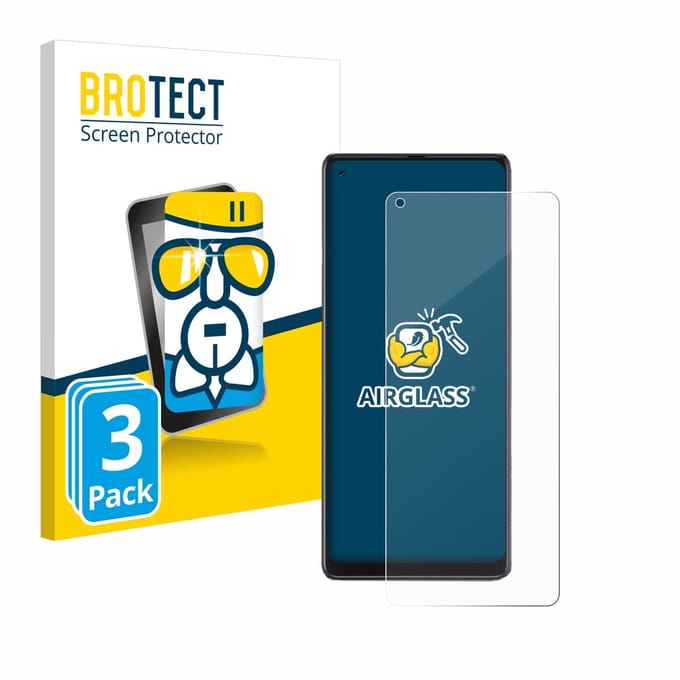 Screenprotector 3 Stuks voor Cubot Max 3 Beschermglas transparant