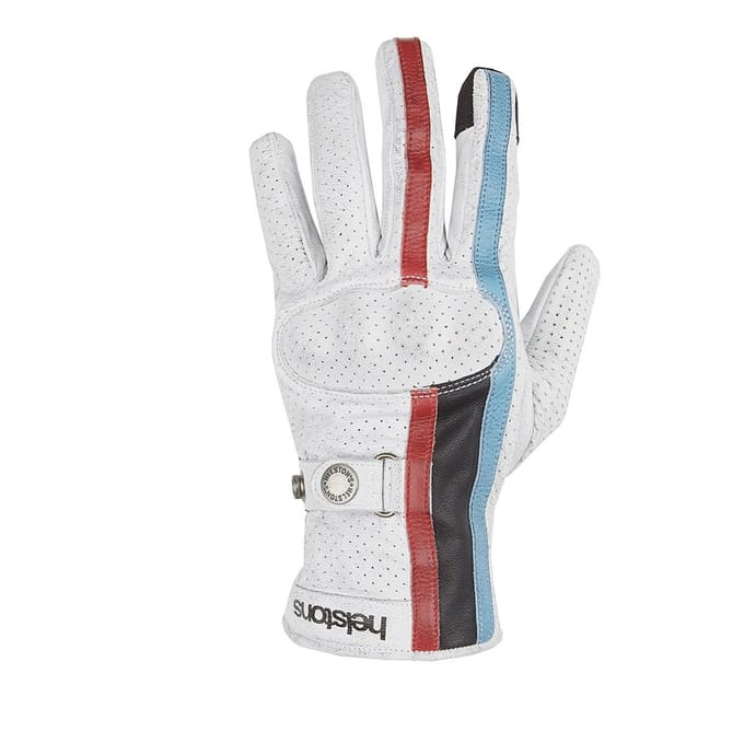 Helstons Eagle Air Wit Blauw Zwart Rood - Handschoen