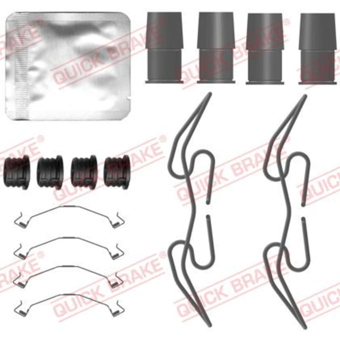 Toebehorenset, schijfremblok QUICK BRAKE 109-0134