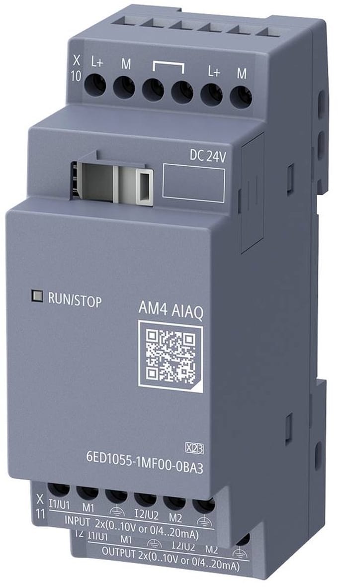 Siemens Logo! 9 6ED1055-1MF00-0BA3 PLC-uitbreidingsmodule