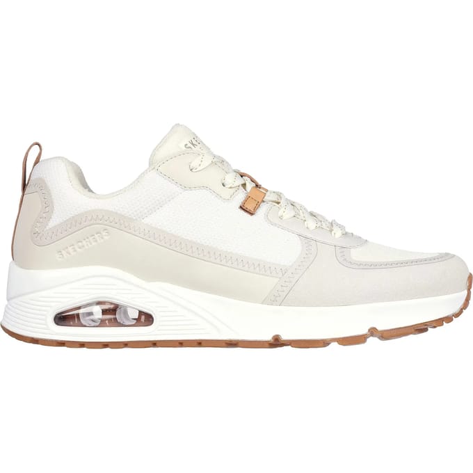 Skechers UNO - LAYOVER Heren Sneakers - Wit