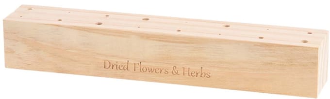 Houten bloemen- en kruidenstandaard L