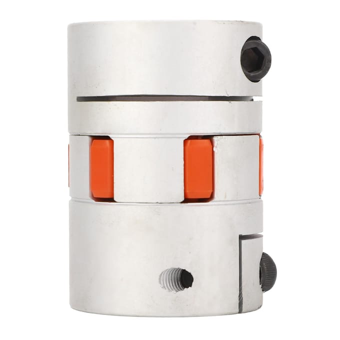 Plum Askoppeling Servomotor Kogelomloopspil Aluminiumlegering Flexibele Koppeling 24mm Binnendiameter D45L65 white