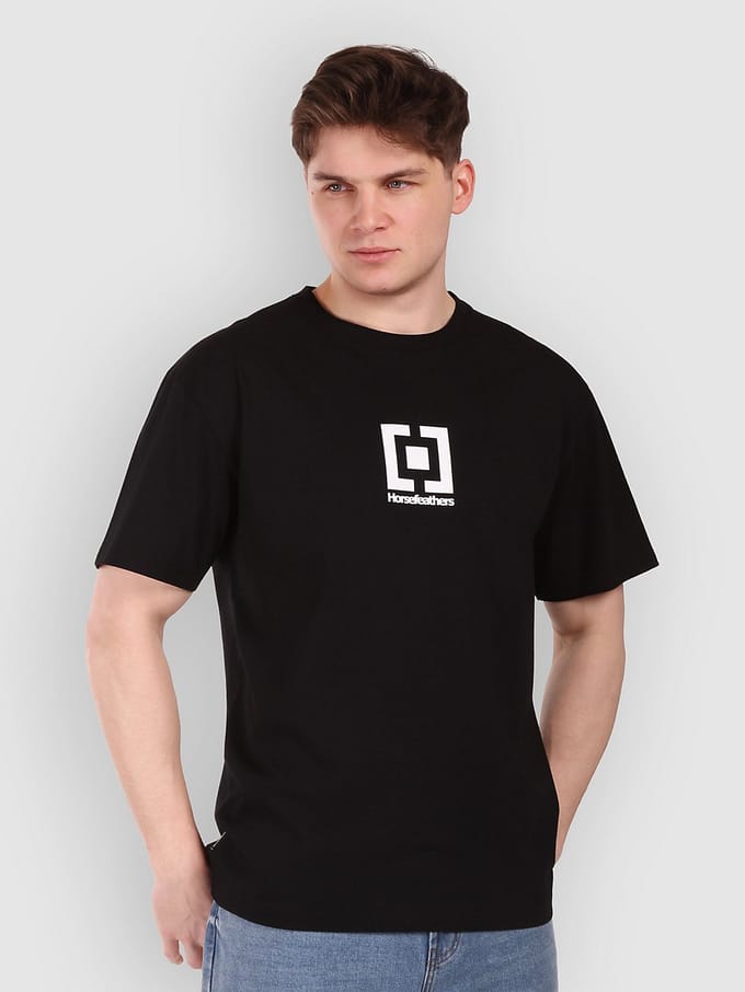 Horsefeathers Strict T-Shirt zwart