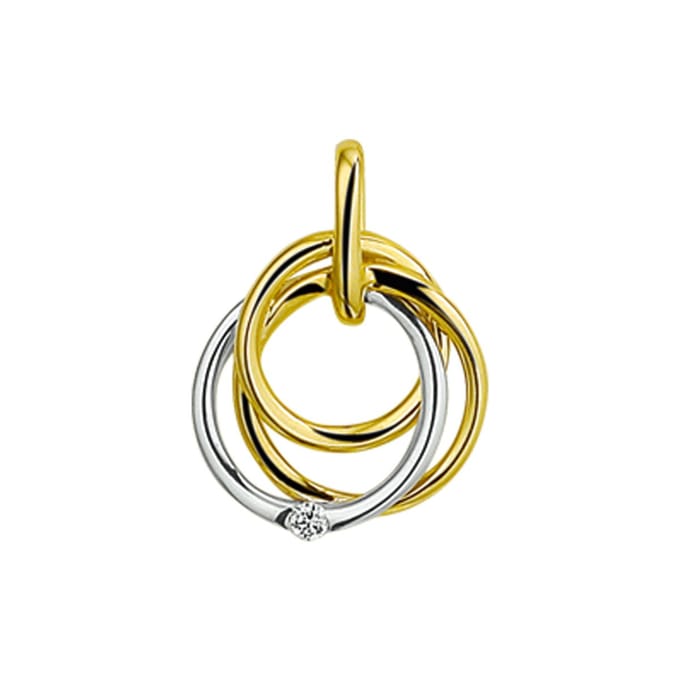 Hanger Diamant 0.02ct H Si