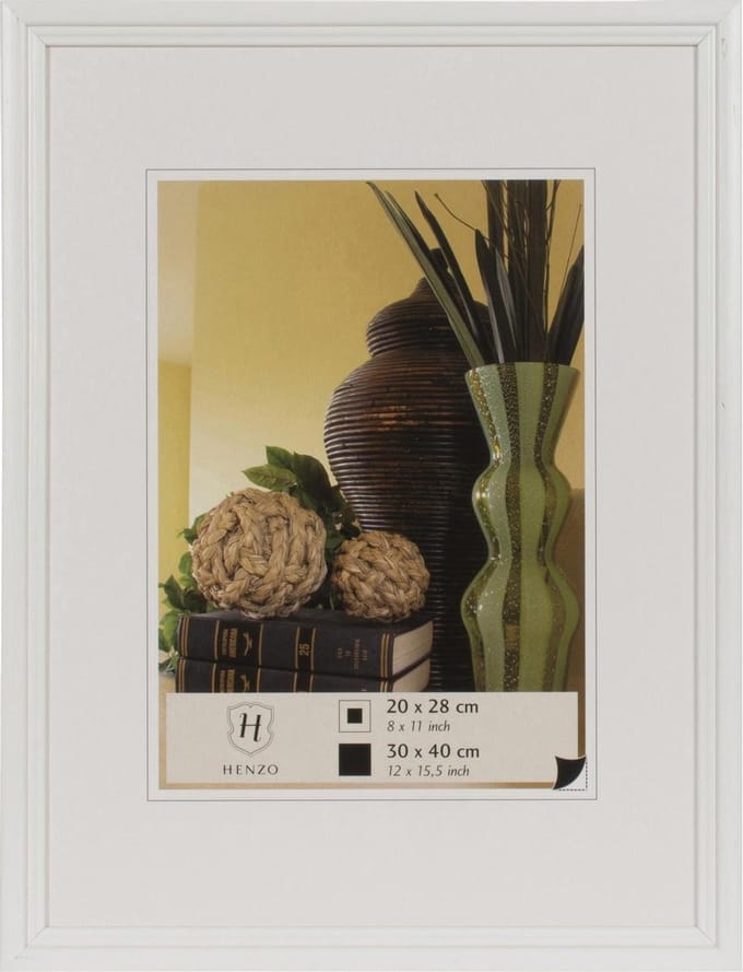 Fotolijst - Henzo - Artos - Fotomaat 30x40 cm - Wit