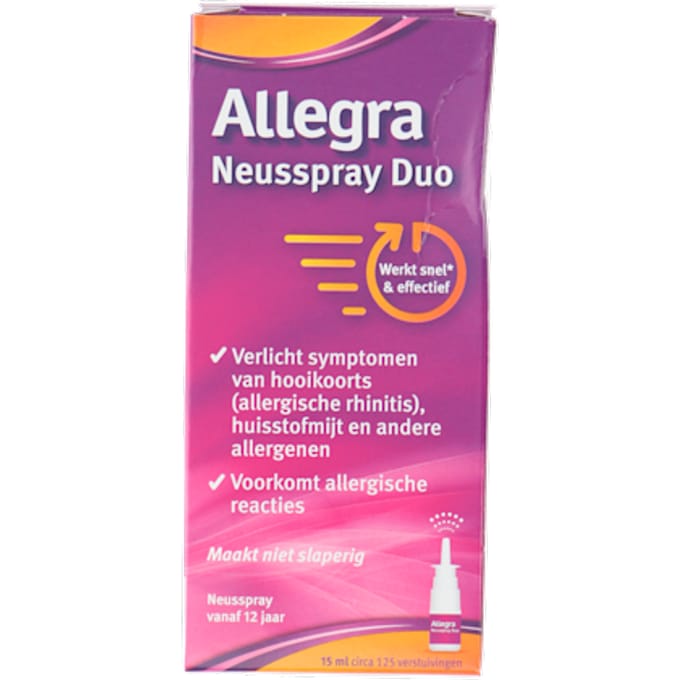 Allegra Neusspray duo (15ml)