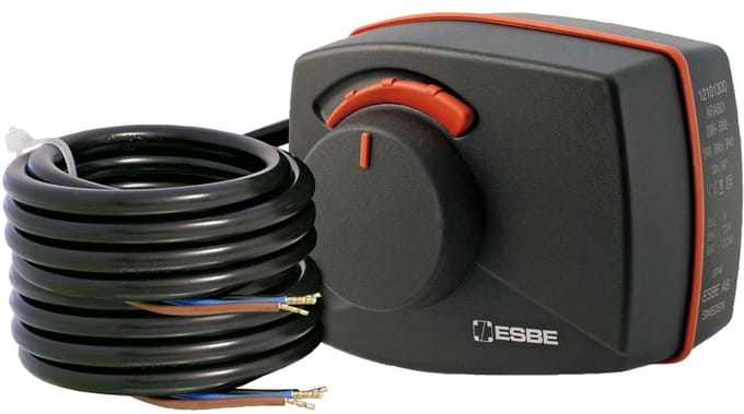 ESBE Stellmotor ARA646, 2-Punkt, 230V, 6Nm, 30 Sec. m.Mikros., 12121100