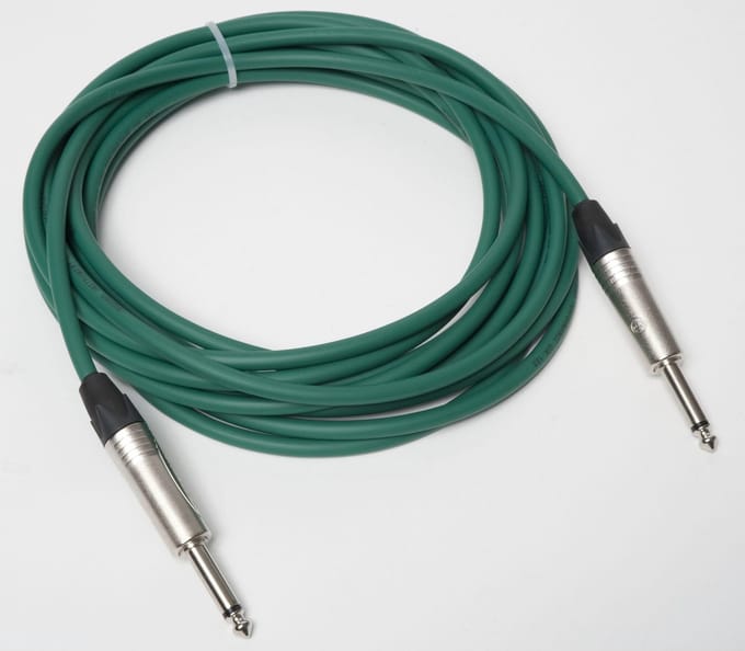 Cordial Instr.-kabel 9m Neutrik groen CXI 9 PP-GN - Instrumentenkabel