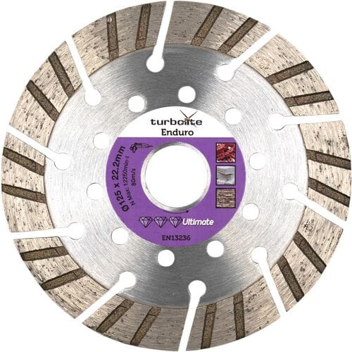 Marcrist Turbolite Ultimate Enduro diamantschijf universeel 125x22,2mm