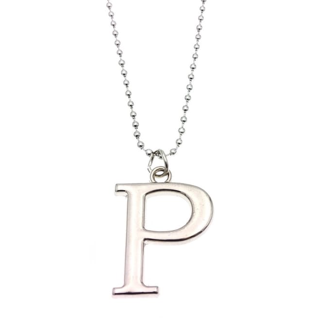 Ketting Met Letter - P