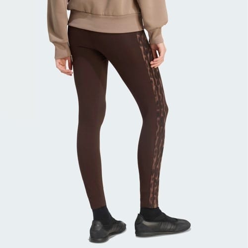 Dierenprint legging voor dames adidas Essentials 3-Stripes