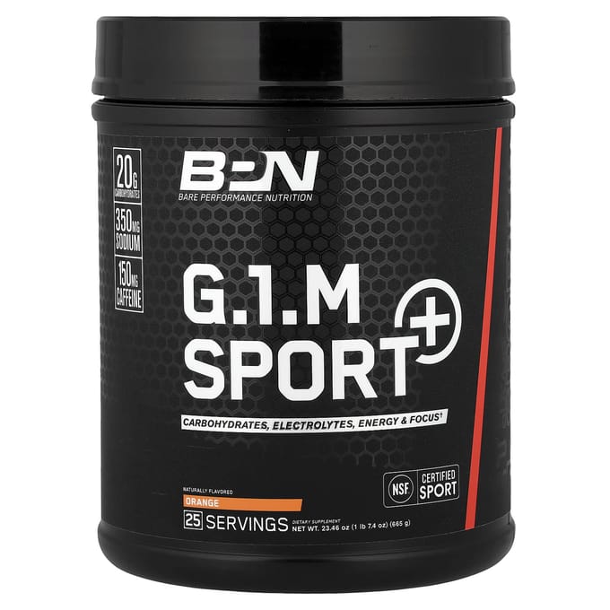 BPN, G.1.M Sports+, Oranje, 665g (1 pond/7,4 ons)