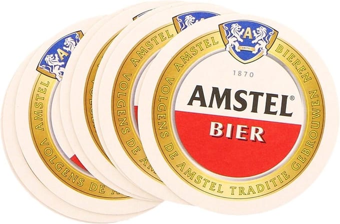 Amstel - Bierviltjes - 400 stuks (4x 100 stuks)