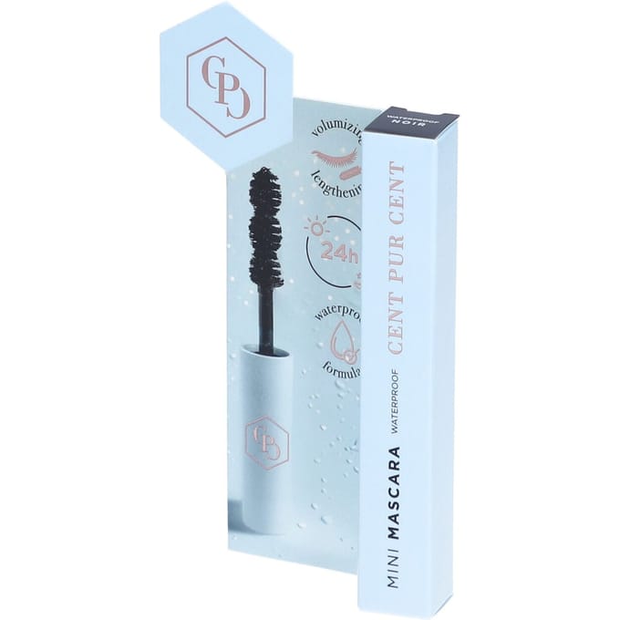 Cent Pur Cent MINI mascara waterproof noir + mascara noir + lipgloss sofia
