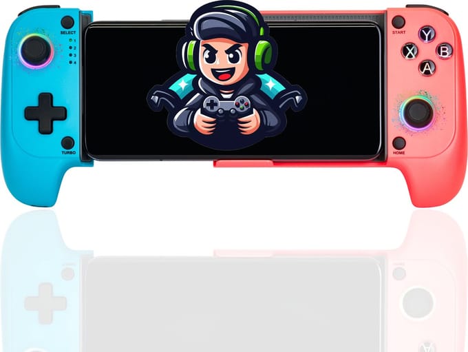 Draadloze Telefoon Controller geschikt voor Nintendo Switch, iPhone, Android, Cloud Streaming (PS5, Xbox Game Pass) - Bluetooth BackBone Draadloos - Turbo + Macro Knoppen - Accessoires