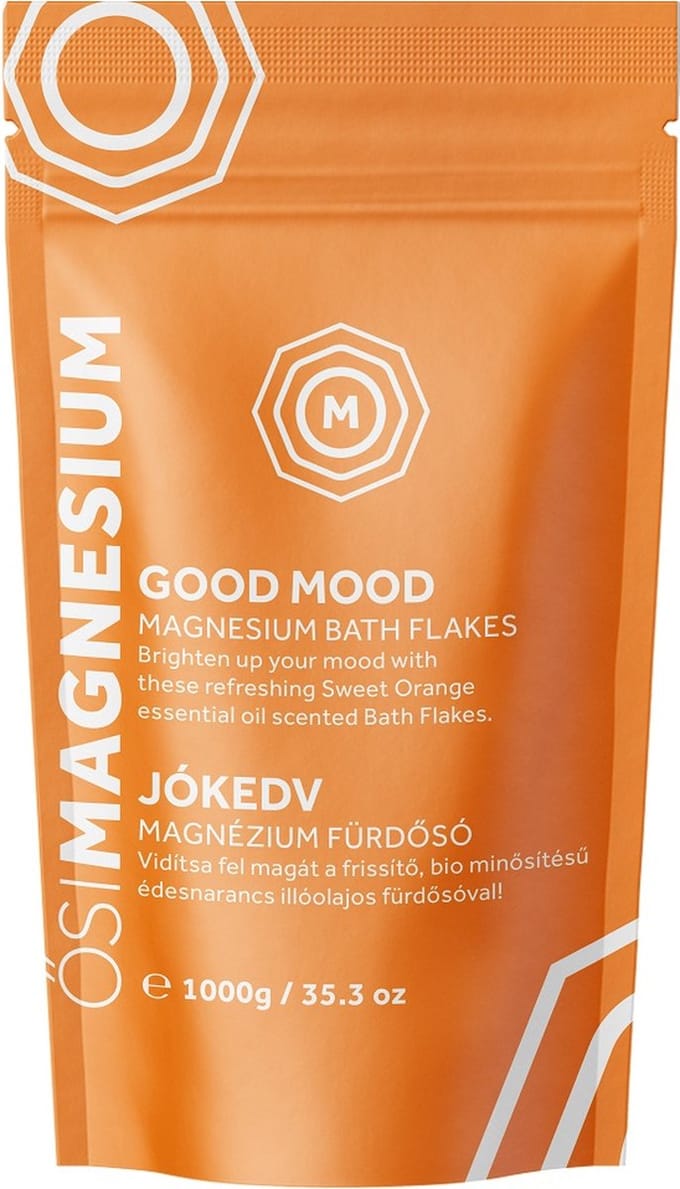 Good Mood Magnesium Badkristallen Mandarijn 1000 gr