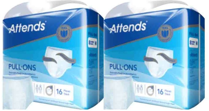 Attends Pull-Ons 8M - 2 x 16 stuks - Voordeelverpakking