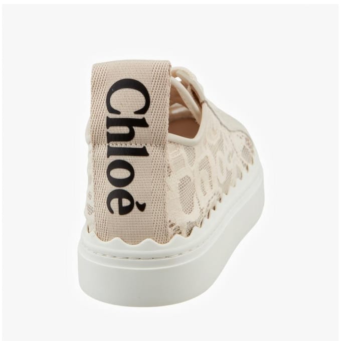 Chloe Chc19u108d2 6j1 Lauren Race Sneakers CHC19U108D2 6J1 (39) gray