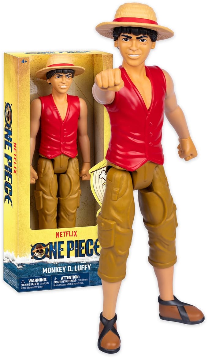 One Piece - Groot Actiefiguur Luffy - Beweegbaar figuur van 30 cm hoog