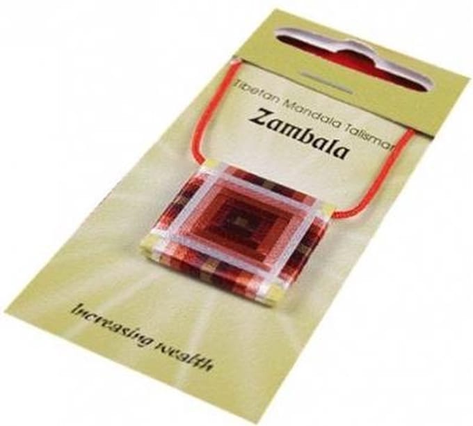 Mandala Talisman hanger Zambala - 2.5x2.5 cm
