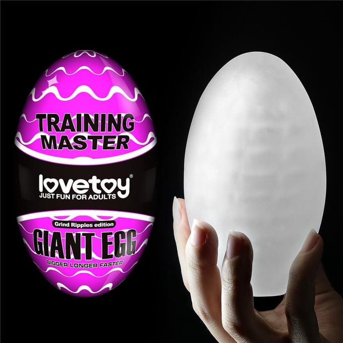 LoveToy - Giant Egg - Masturbator Ei - Paars