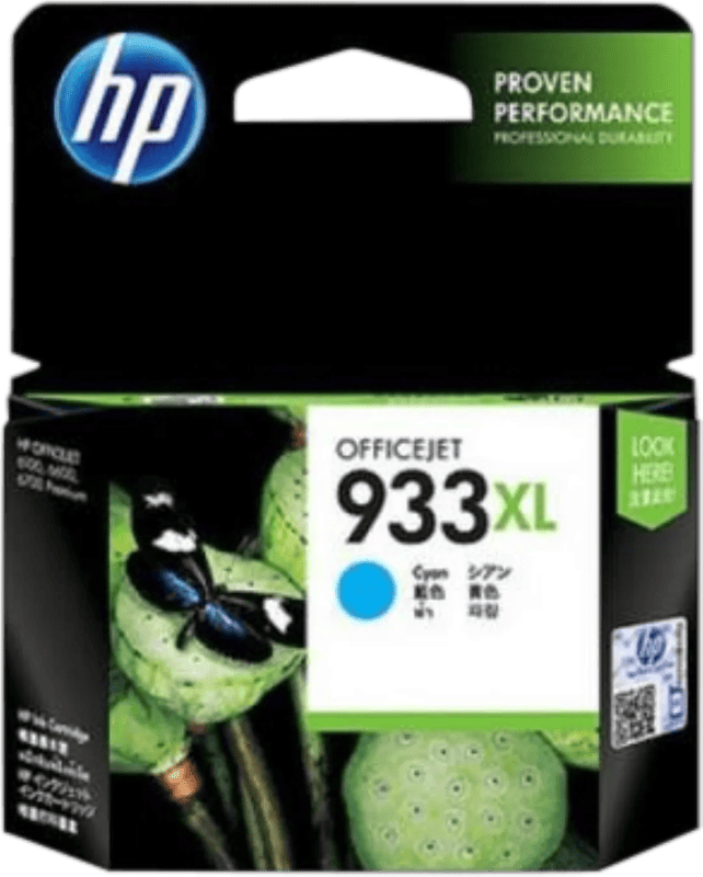 HP Inktcartridge 933XL (CN054AE) Cyaan Hoge capaciteit