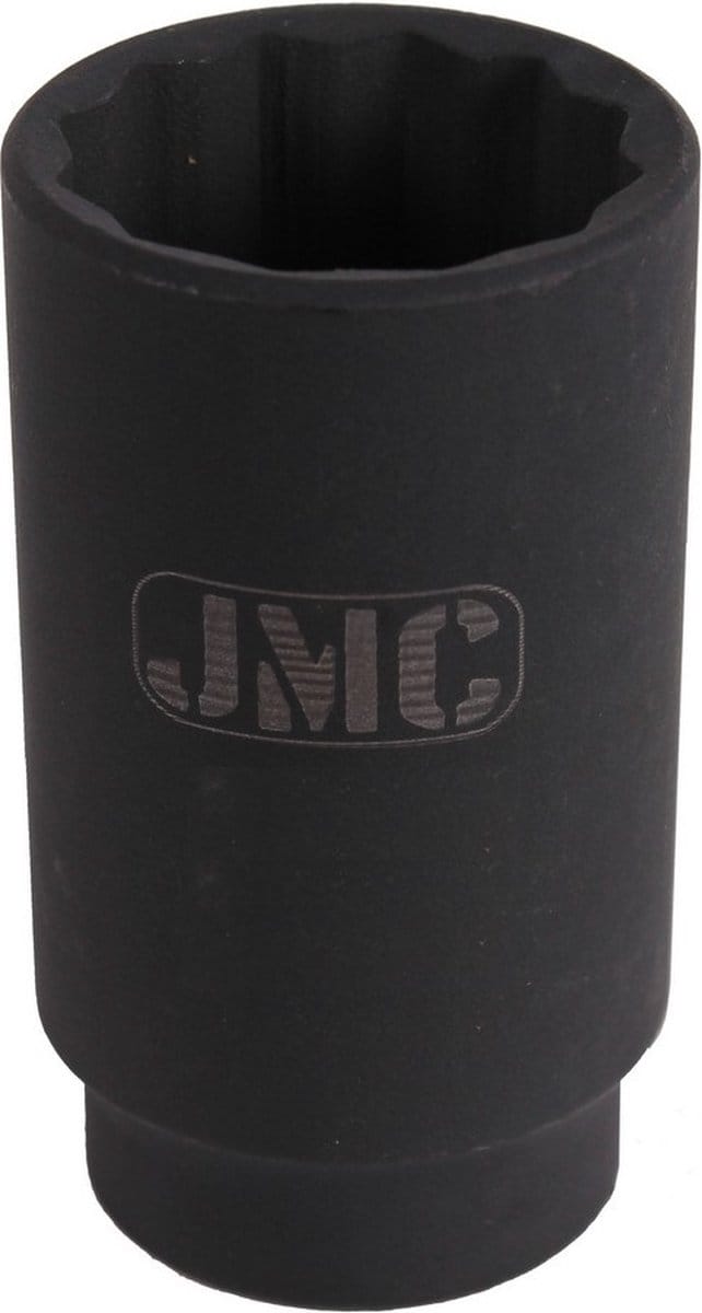 twaalfkant verlengde krachtdop - 7/16 inch - 1/2 duims aansluiting - slagdop - impact dop - rateldop - jmc