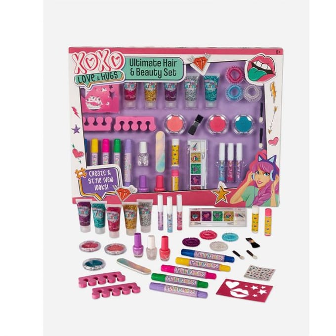 XOXO haar en beauty set