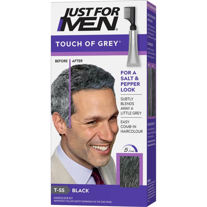 Just For Men Touch Of Grey T-55 Black 40 g