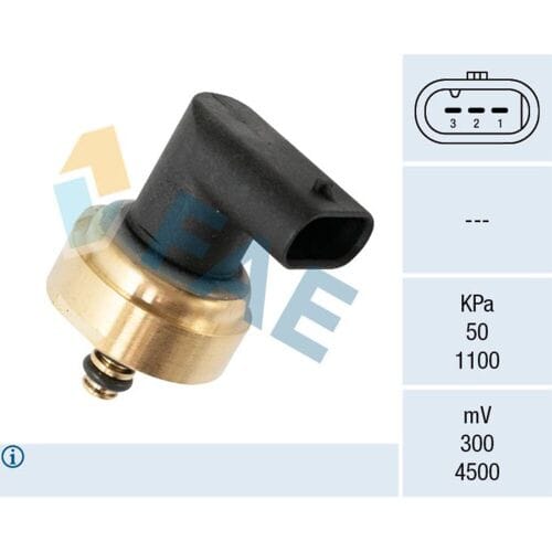 Sensor, brandstofdruk FAE 15615