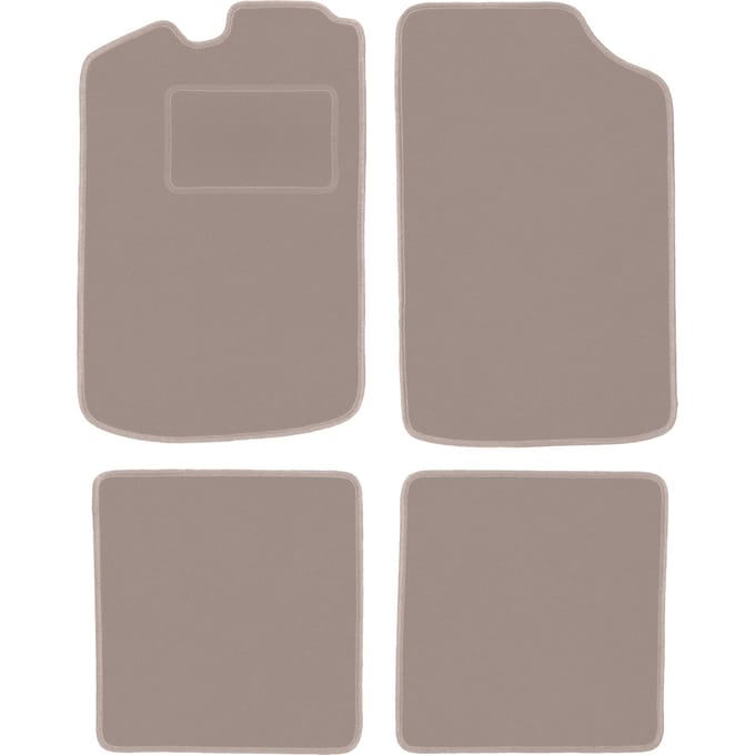 Beige veloursmatten voor: Volkswagen Golf I hatchback (1974-1983)
