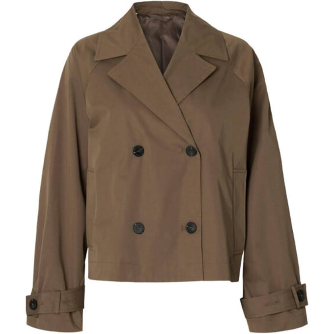regular fit trenchcoat-jas van katoenmix model 'NEW CILO'