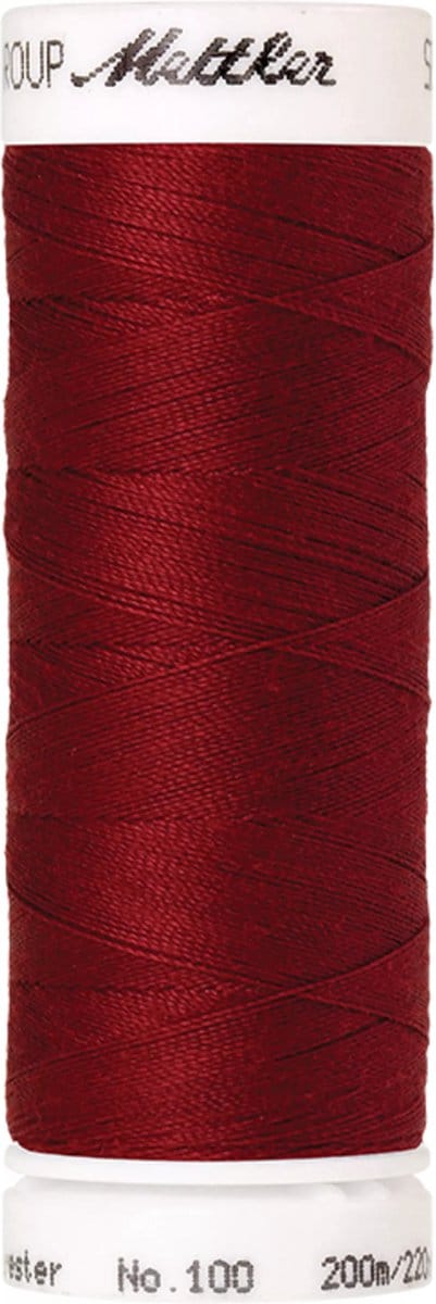 Amann Mettler Seralon Naaigaren – Fire Engine (0105) – 200 m – No. 100 – 100% Polyester – Per Stuk